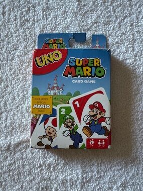 UNO Super Mario Special Mario Rule Card Game